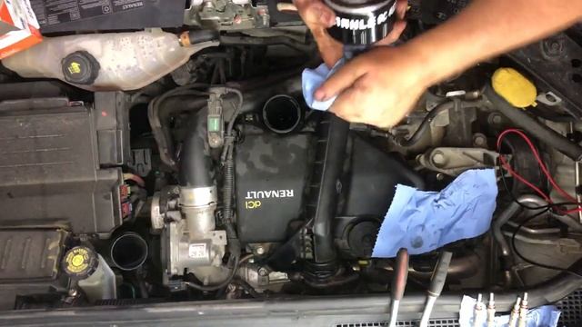 Рено Клио 3 ЗАМЕНА МАСЛА 1.5 Dci K9K. Clio 3 Engine Oil Change. Clio 4. Kangoo 2. Kangoo 3.