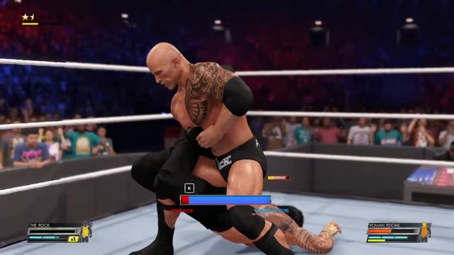 WWE 2K22 Roman Reigns vs The Rock 💪 Universal Championship Wrestlemania 39👋🏻 смотреть онлайн