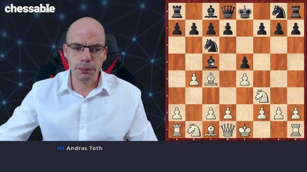 The Evans Gambit in chess, explained by IM Andras Toth