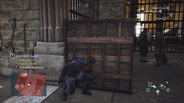 Assassin's Creed Unity - Training Stealth Kills & Free Running Parkour смотреть онлайн