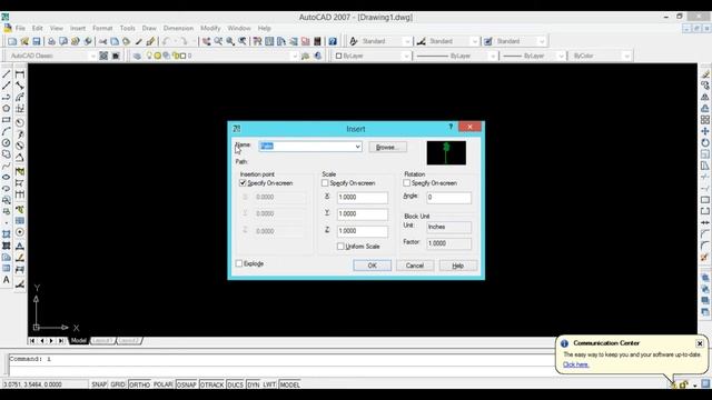 AutoCAD 2007 TUTORIALS -27- Insert Block смотреть онлайн