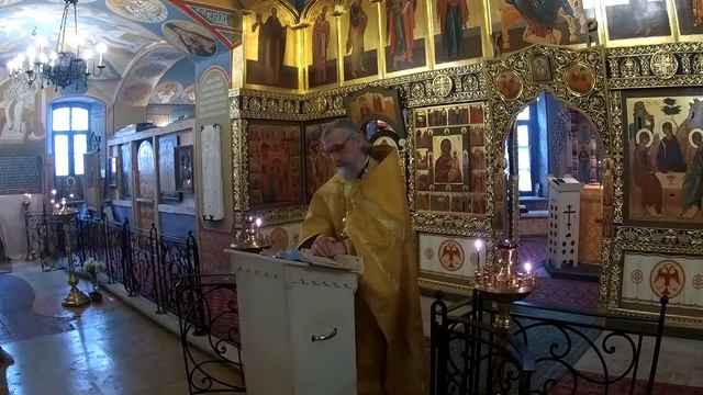 Проповедь о.Алексея 07.07.2019 смотреть онлайн