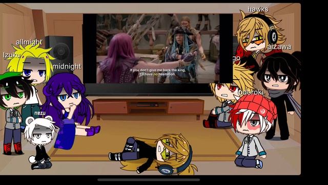 //Mha react to it’s goin down// descendant 2// смотреть онлайн