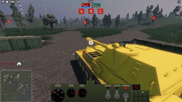 Idiots trying to use a tank | Multicrew Tank Combat 4 | Roblox смотреть онлайн