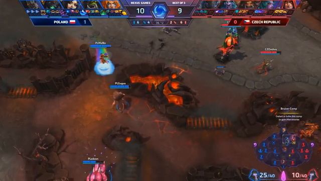 Nexus Games Europe - Group C Match 1 – Poland vs. Czech Republic - Game 3 смотреть онлайн