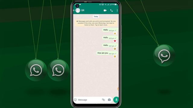 Whatsapp Reaction Update | How to React on Whatsapp Message | Whatsapp Reaction Features смотреть онлайн
