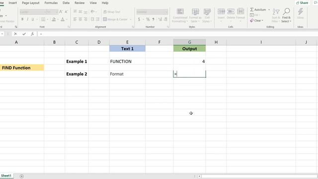 How to use Excel FIND Function in Office 365? GEEKEXCEL! смотреть онлайн