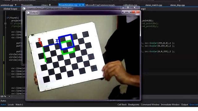 3D pose estimation using opencv смотреть онлайн