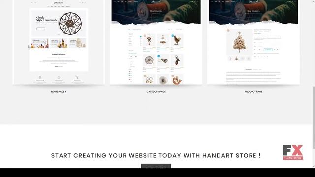 HandArt - Opencart 3 Theme for Handmade Artists and Artisans B смотреть онлайн