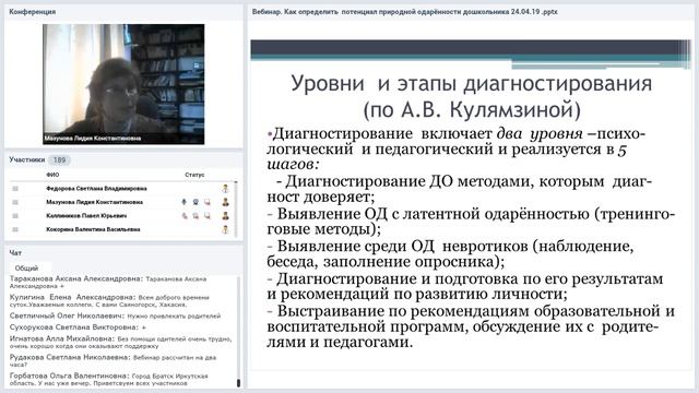 Как определить потенциал природной одарённости дошкольника смотреть онлайн