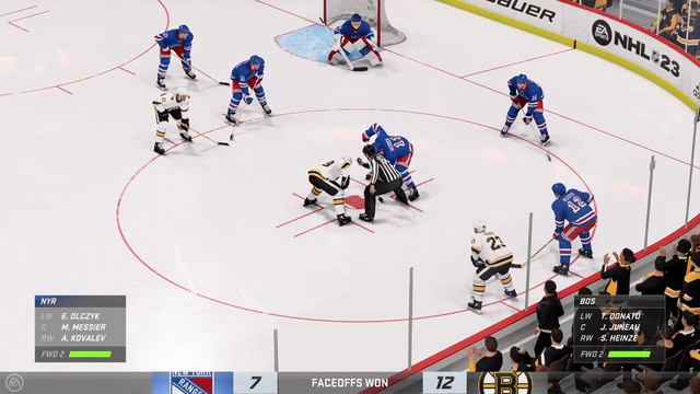 Легенды НХЛ / Кубок Стэнли 2024 / BOS vs NYR / раунд 1 - игра 3 (EA NHL 23) смотреть онлайн