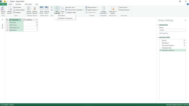 8. Excel Power Query Transform Split Columns смотреть онлайн