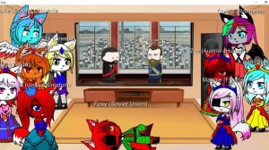 Countryfurries (Kingdom universe) + USSR react to oversimplified Russian revolution