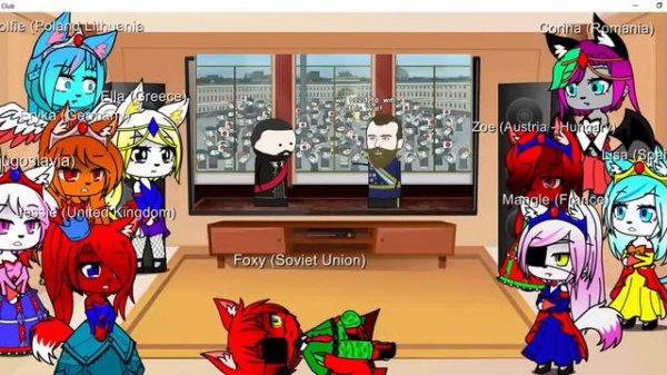 Countryfurries (Kingdom universe) + USSR react to oversimplified Russian revolution