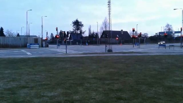 Timelapse trafficlight in Naestved - edited смотреть онлайн