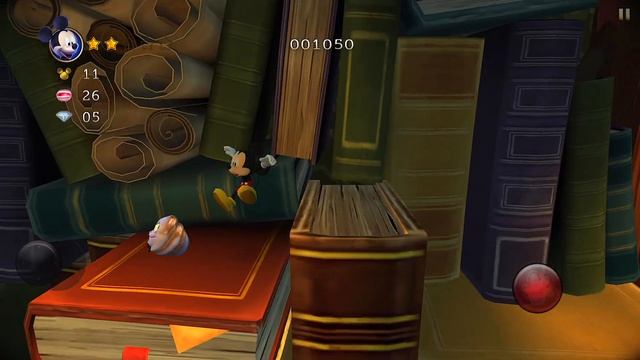 Castle of Illusion Mobile - Gameplay Walkthrough Part 4 - The Library (iOS, Android) смотреть онлайн