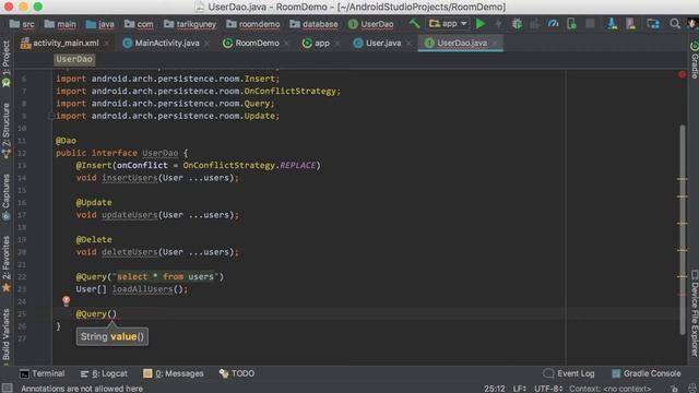 Android Uygulama Geliştirme - Room Persistence Library смотреть онлайн