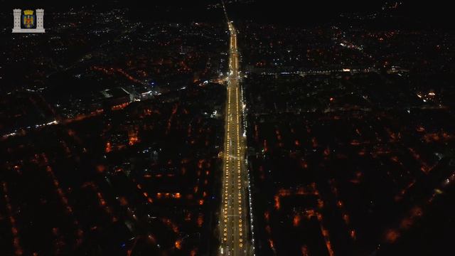 Bulevardul Dacia. Au fost aprinse luminițele de sărbători! смотреть онлайн