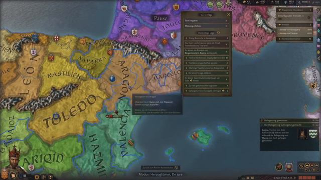 CK3 1.1 Reconquista mit Urraca Jimena #27 (Let's Play, Stream, deutsch) смотреть онлайн