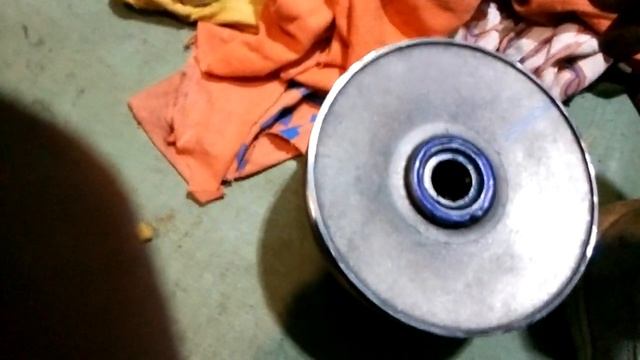 Металлический задний вариатор - сцепление вместо алюминевого ставим на хонду дио фит. смотреть онлайн