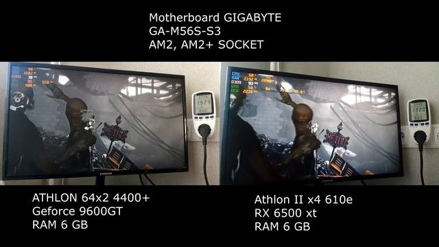 AM2 AM2+ SOCKET UPGRADE: ATHLON 64 X2 4400+ Vs ATHLON II X4 610e