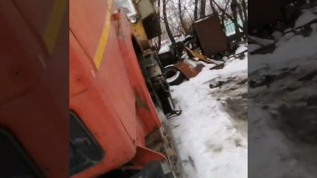Чиним электрику в Автокране Маз. смотреть онлайн