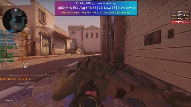 Underclocking My Entire PC To 1Ghz (1000th Upload) смотреть онлайн