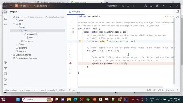 How to install IntelliJ IDEA on Windows & Create a Spring Boot Project | Spring Boot + IntelliJ IDE смотреть онлайн