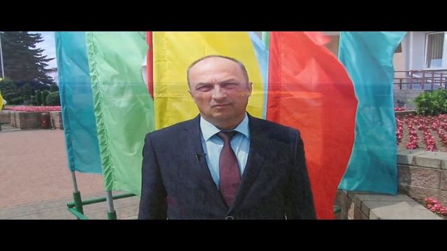 Видеопоздравление с Днем Независимости. Сморгонь. смотреть онлайн