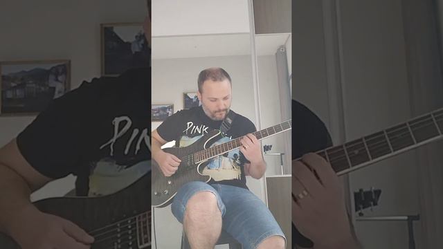 Pink Floyd Comfortably Numb solo (guitar cover) смотреть онлайн