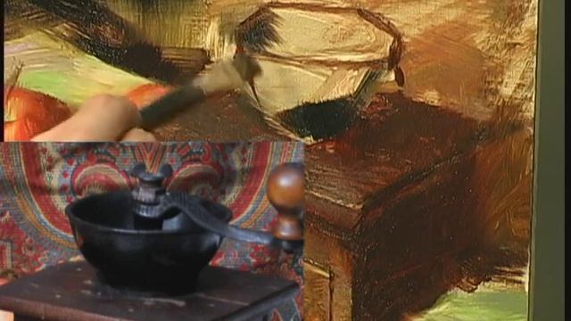 "Antique Coffee Grinder & Vegetables by Daniel Keys смотреть онлайн