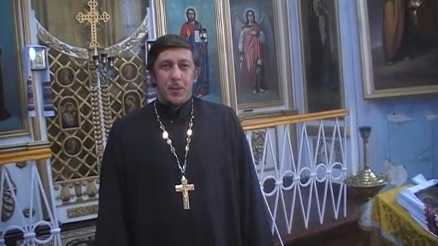 Настоятель храма в селе Васильевка благодарит Александра Пресмана