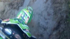 IRBIS TTR 250R и YAMAHA SEROW 250 ( Падение)