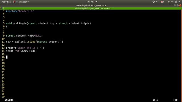 Double linked list using c смотреть онлайн