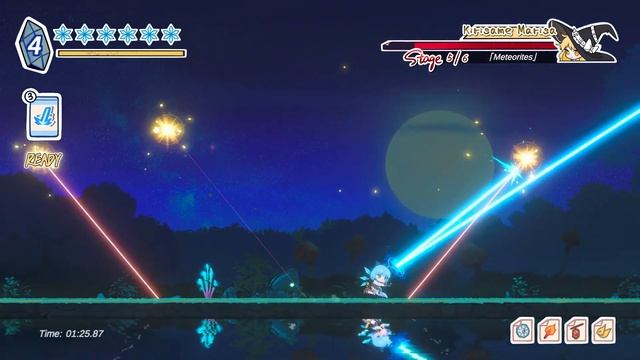 Touhou Hero of Ice Fairy - Marisa Boss【 No Damage / Speedrun 】 смотреть онлайн