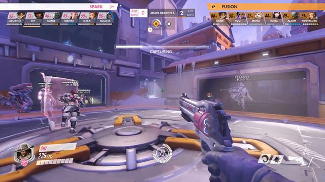 SHY POV | McCree, Tracer, Hanzo, Symmetra & Sombra | Play Ins - Spark vs Dynasty | OWL Season 2021 смотреть онлайн