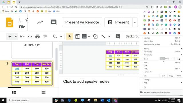 Create a Jeopardy Game and More in Google Slides смотреть онлайн