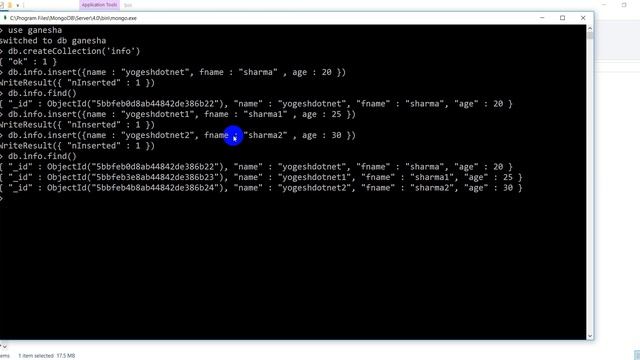 mongodb queries example | part 1 - Lecture -2 | hindi смотреть онлайн