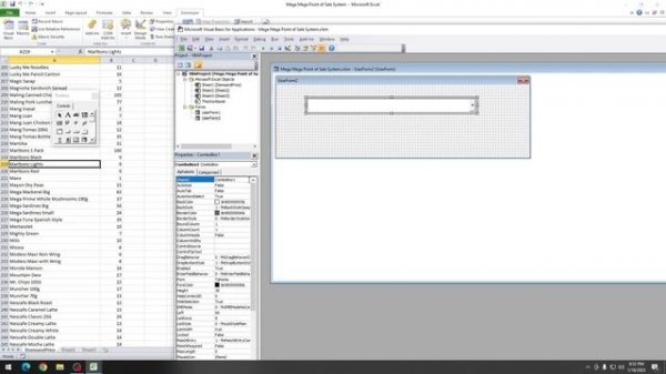 Excel Visual Basic ComboBox RowSource