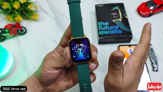 TAGG verve neo(Green) ₹1499/-only smartwatch unboxing & review смотреть онлайн