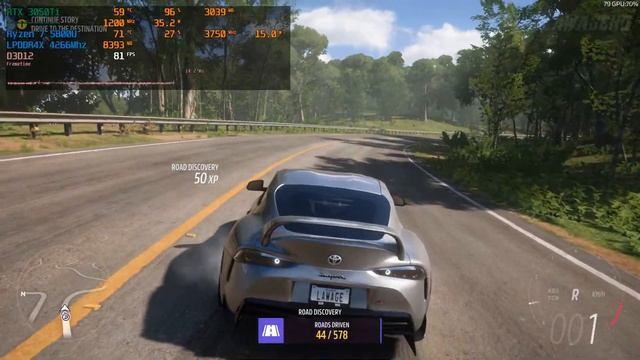 Forza Horizon 5 l Acer Swift X | RTX 3050 Ti | Ryzen 7 5800U смотреть онлайн