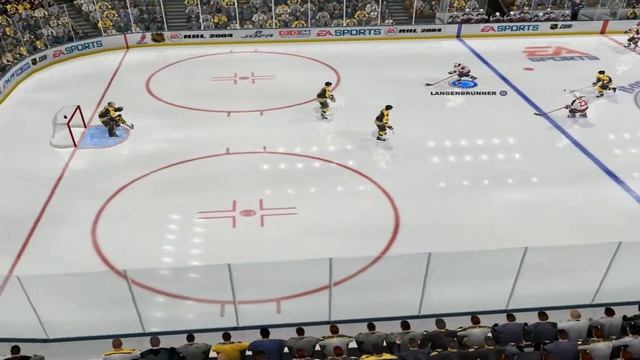 NHL 2004 . Серия 01. Обзор, запуск, начало карьеры, первый матч смотреть онлайн