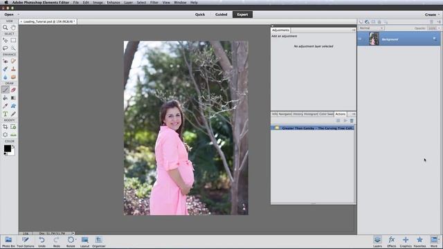 How To Install Photoshop Actions Into Photoshop Elements 11-15 смотреть онлайн