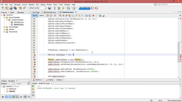 Create Form Frame with Java: step by step смотреть онлайн