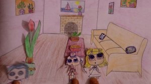 КУКЛЫ ЛОЛ И ЦВЕТЫ | БУМАЖНЫЕ ЛОЛ | МУЛЬТИКИ ПРИКЛЮЧЕНИЯ И ЖИЗНЬ LOL DOLLS