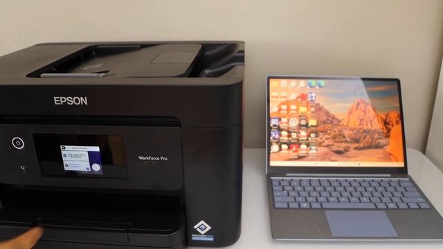 How To Scan With Epson Printer - Scan To Computer or Laptop. смотреть онлайн