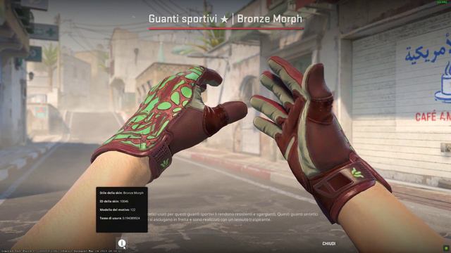 Counter strike 2 - Sports Gloves ★ | Bronze Morph смотреть онлайн