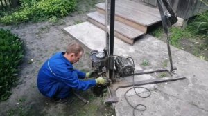 Малогабаритная буровая установка