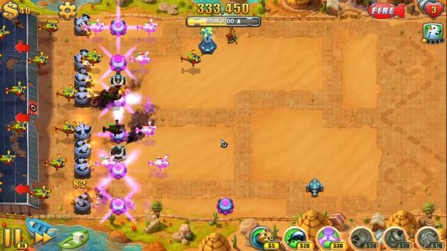 [Fieldrunners 2] Dry Run - Heroic | Perfect Strategy (No Sell, No Items, Full Airstrike) смотреть онлайн