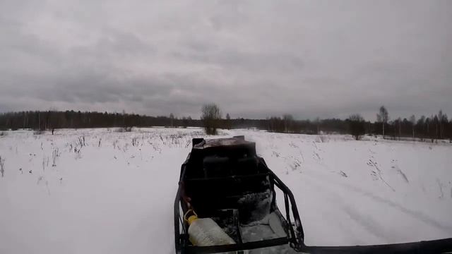 Путешествие на мотобуксировщике, мотособаке балт моторс. смотреть онлайн
